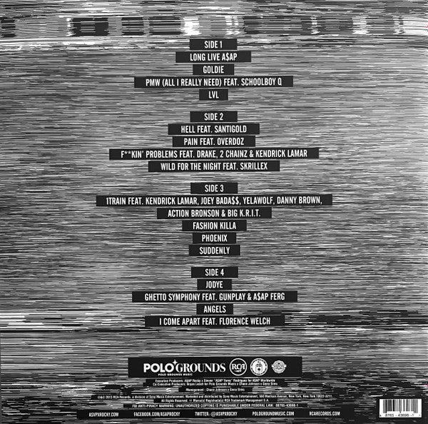 A$AP Rocky – Long.Live.A$AP -LP