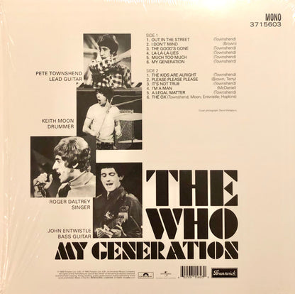 The Who – My Generation - LP
