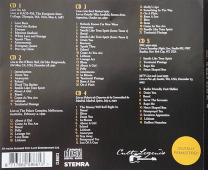 Nirvana - Collected Broadcasts 1987-1993 - Import 5 x CD (The Broadcast Collection)