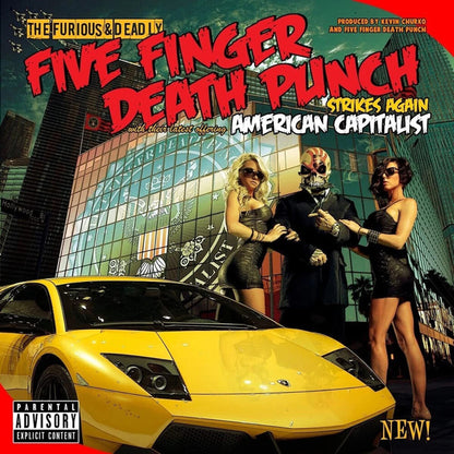 Five Finger Death Punch – American Capitalist - LP (Gold, 10th Anniv)