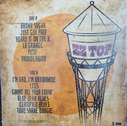 ZZ Top – Raw ('That Little Ol' Band From Texas' Original Soundtrack) - LP Tangerine