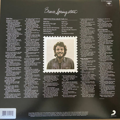 Bruce Springsteen – Greetings From Asbury Park, N.J. - LP