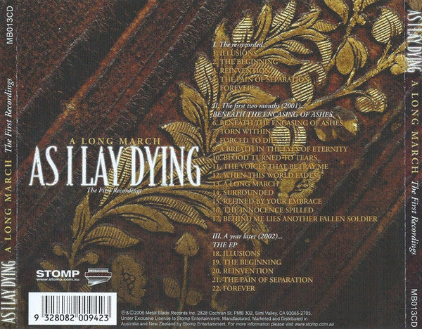 As I Lay Dying – A Long March: The First Recordings - CD 2nd Hand (VG+)
