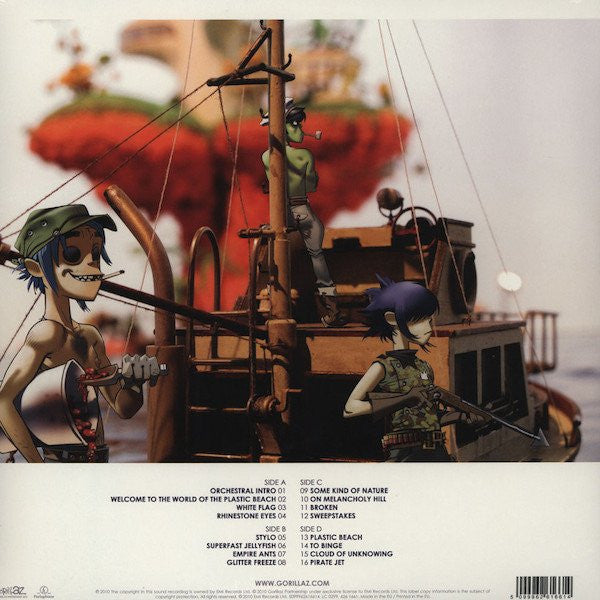 Gorillaz – Plastic Beach - 2LP