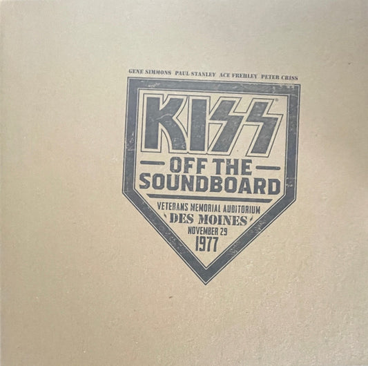Kiss – Off The Soundboard: Live in Des Moines - 2LP