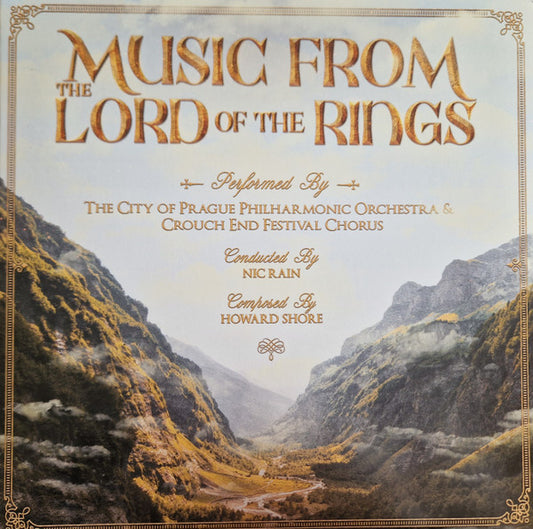 The City Of Prague Philharmonic Orchestra, Crouch End Festival Chorus – Music From The Lord Of The Rings Trilogy - LP