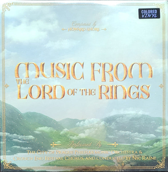 The City Of Prague Philharmonic Orchestra, Crouch End Festival Chorus – Music From The Lord Of The Rings Trilogy - 3LP