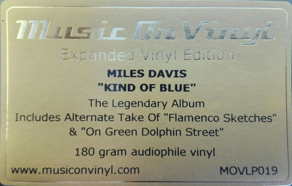 Miles Davis – Kind Of Blue - 2LP (Expanded)
