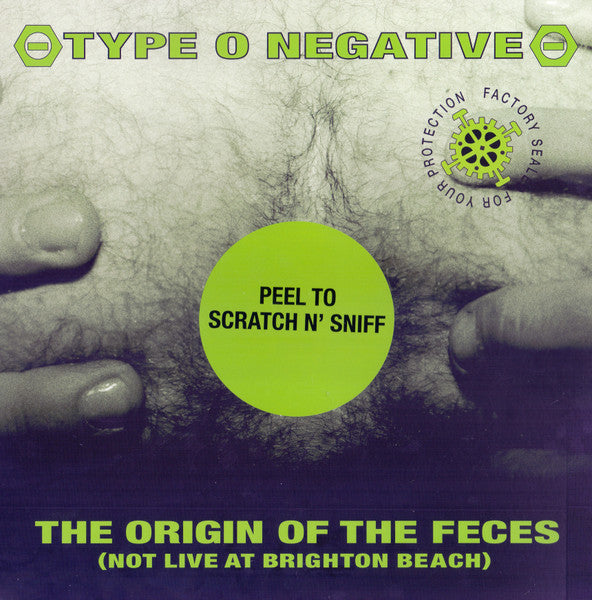 Type O Negative – The Origin Of The Feces (Not Live At Brighton Beach) - LP