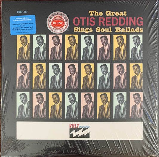 Otis Redding – The Great Otis Redding Sings Soul Ballads - LP