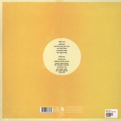 Bruno Mars – Doo-Wops & Hooligans - LP