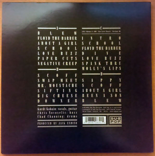 Nirvana – Bleach - LP (Deluxe)