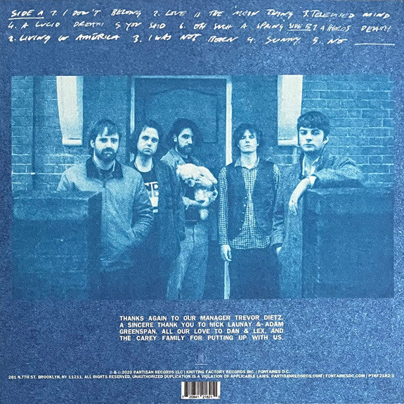 Fontaines D.C. - A Hero's Death - LP