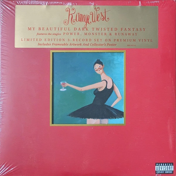 Kanye West – My Beautiful Dark Twisted Fantasy - 3LP