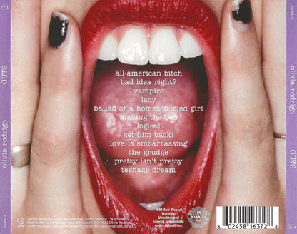 Olivia Rodrigo – Guts - CD