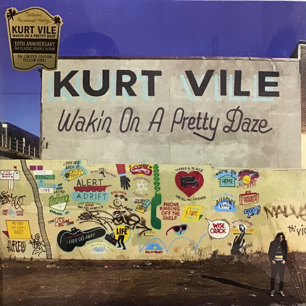 Kurt Vile – Wakin On A Pretty Daze LP Limited Edition, Reissue, Yellow, 10th Anniversary Edition