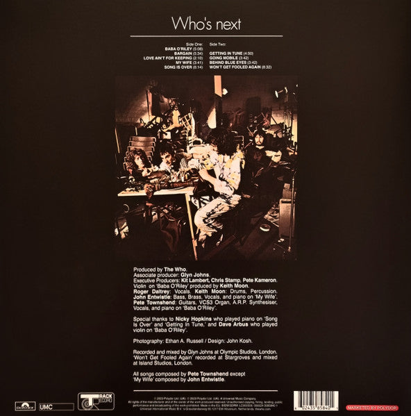 The Who – Who's Next - LP