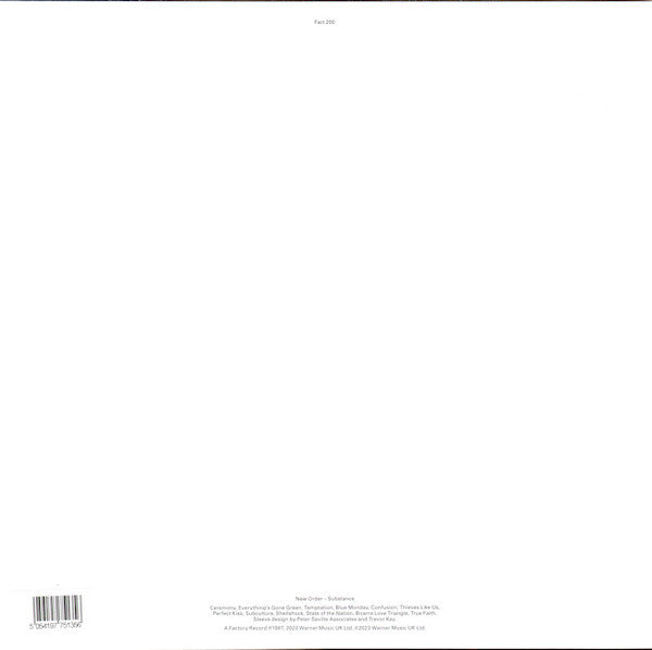 New Order - Substance - 2LP