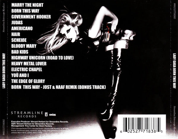 Lady Gaga - Born This Way - CD