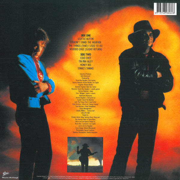 Stevie Ray Vaughan And Double Trouble – Couldn't Stand The Weather (2LP)