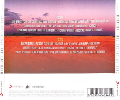 Midnight Oil – Essential Oils - CD