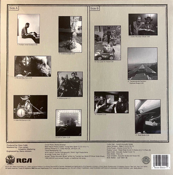 Colter Wall – Songs Of The Plains - LP (Copy)