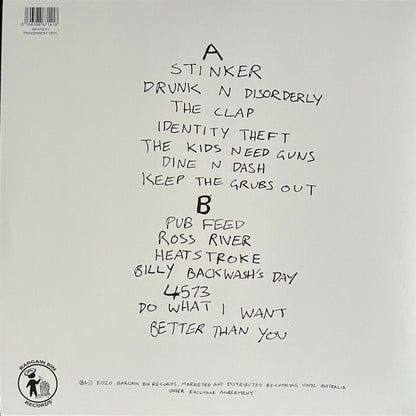 The Chats – High Risk Behaviour - LP (Clear)