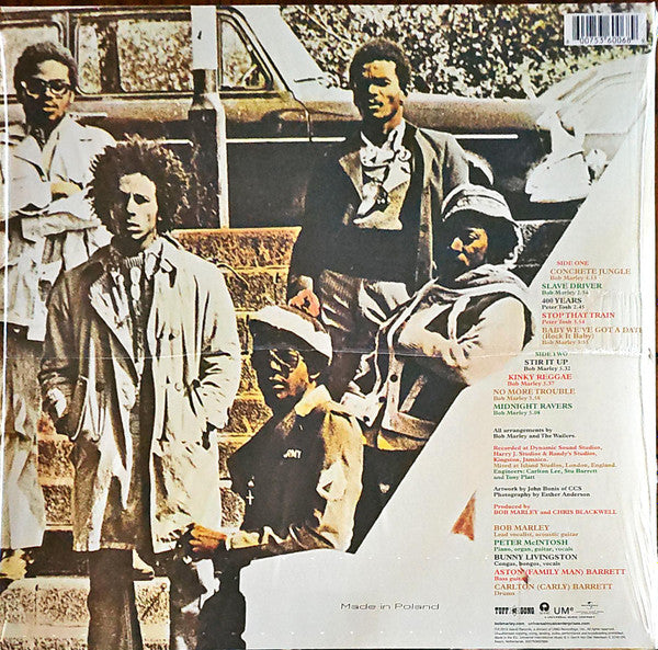 Bob Marley And The Wailers – Catch A Fire