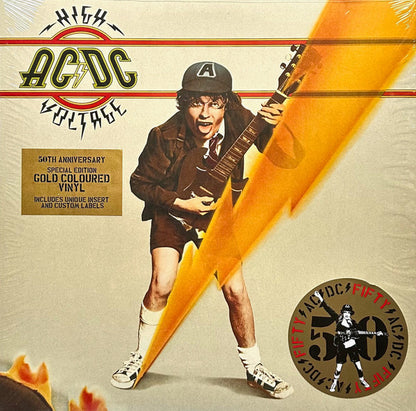 AC/DC – High Voltage LP (50th Anniversary) GOLD