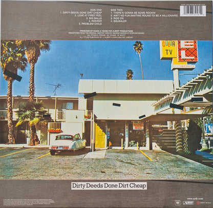 AC/DC – Dirty Deeds Done Dirt Cheap - LP - GOLD