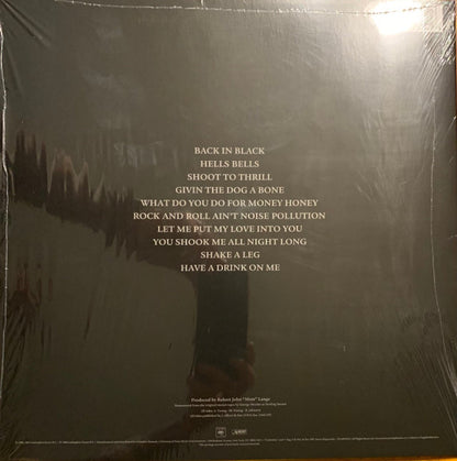 AC/DC – Back In Black - LP - GOLD