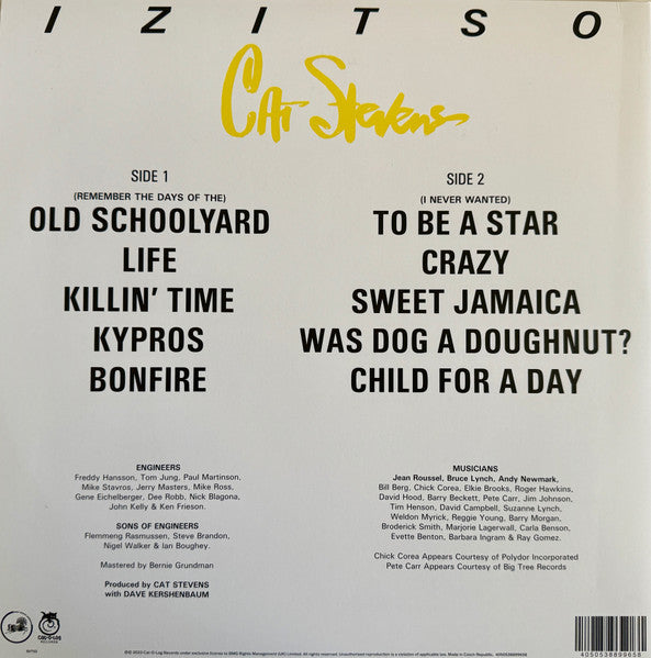 Cat Stevens - Izitso - LP