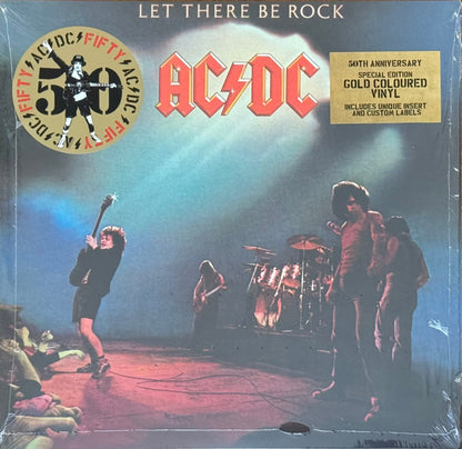 AC/DC – Let There Be Rock - LP - GOLD
