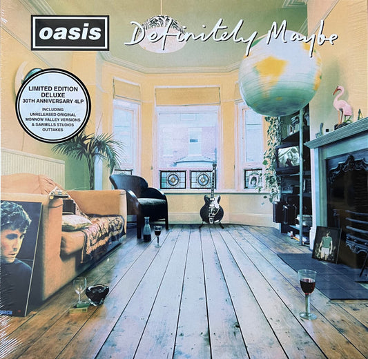 Oasis – Definitely Maybe (4xLP Deluxe Edition, Limited Edition, 30th Anniversary)