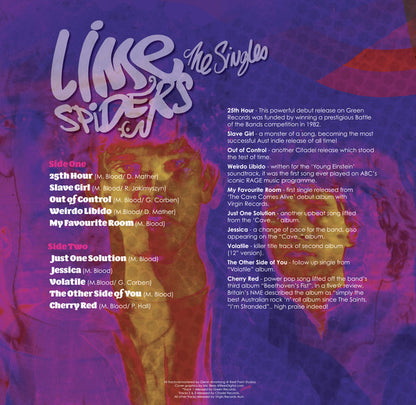 The Lime Spiders – The Singles - LP