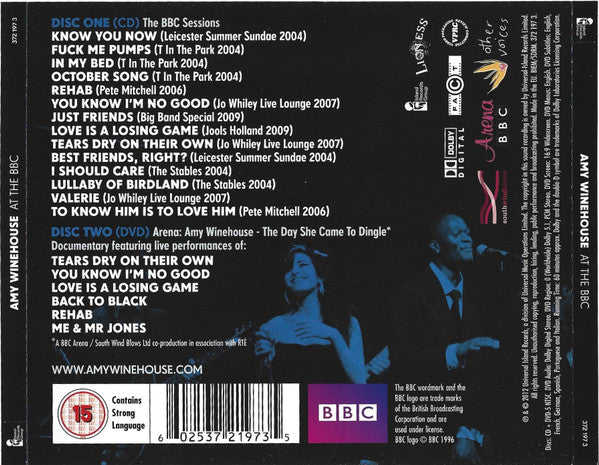 Amy Winehouse - At The BBC--CD / DVD