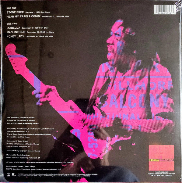 Jimi Hendrix – Songs For Groovy Children (The Fillmore East Concerts Highlights) - RSD