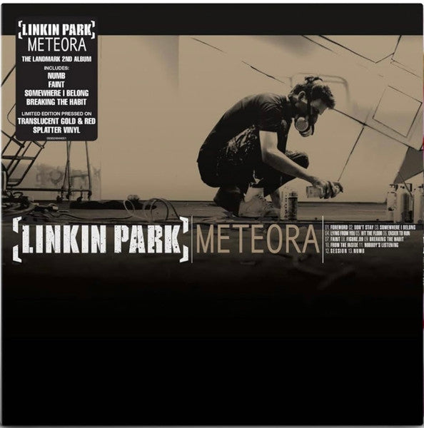 Linkin Park – Meteora - Limited Edition, Gold & Red Splatter