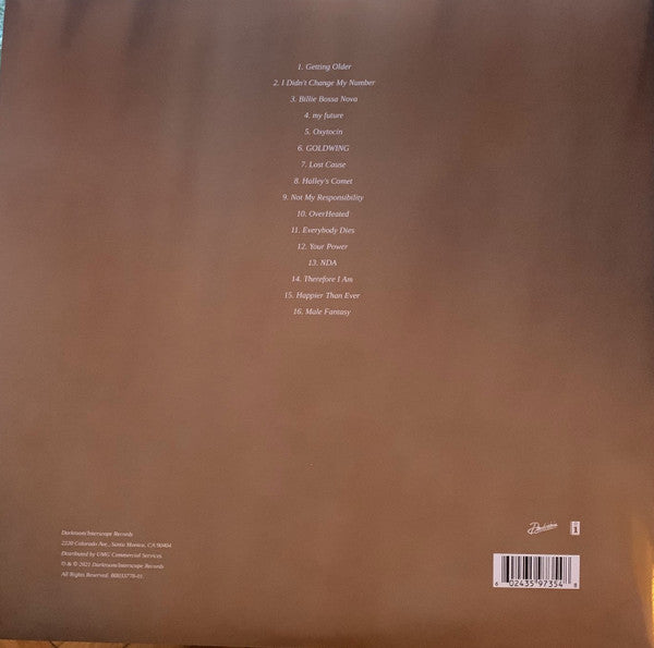 Billie Eilish – Happier Than Ever LP