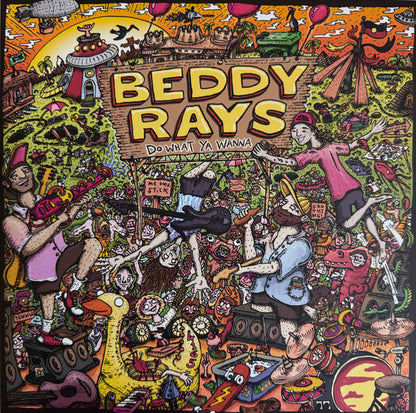 Beddy Rays – Do What Ya Wanna- LP (Orange & Red Marble Splatter)