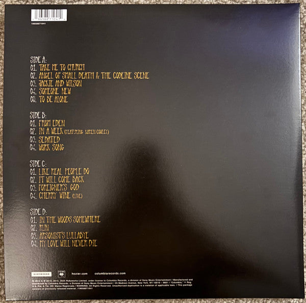 Hozier – Hozier - LP (Opaque Custard)