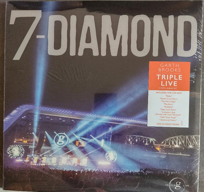Garth Brooks – Triple Live - 3LP "7-Diamond" Cover