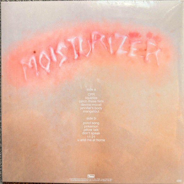 Wet Leg - Moisturiser - Black Vinyl LP