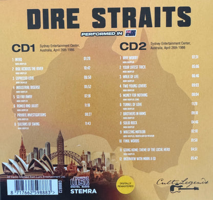 Dire Straits – Performed In Australia (Live Radio Broadcast) - 2CD