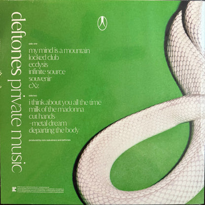 Deftones - Private Music (Clear Vinyl) - LP