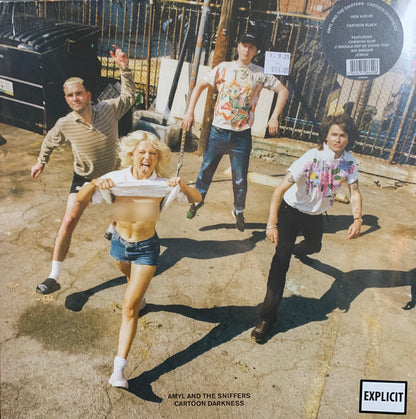 Amyl and The Sniffers – Cartoon Darkness - LP (Cartoon Black Edition)
