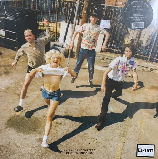 Amyl and The Sniffers – Cartoon Darkness - LP (Cartoon Black Edition)