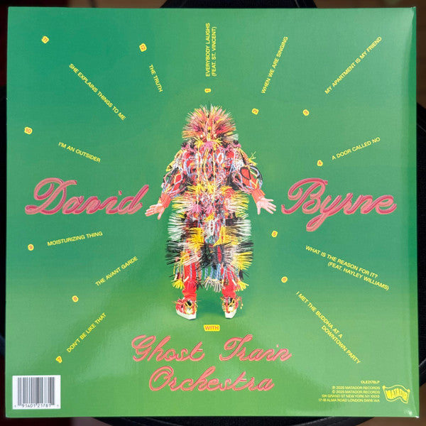David Byrne With Ghost Train Orchestra – Who Is The Sky? - LP