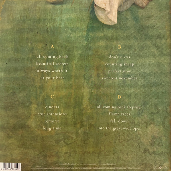 Sarah Blasko – The Overture & The Underscore - LP