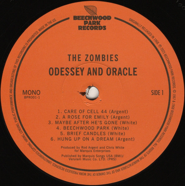 The Zombies – Odessey And Oracle - LP